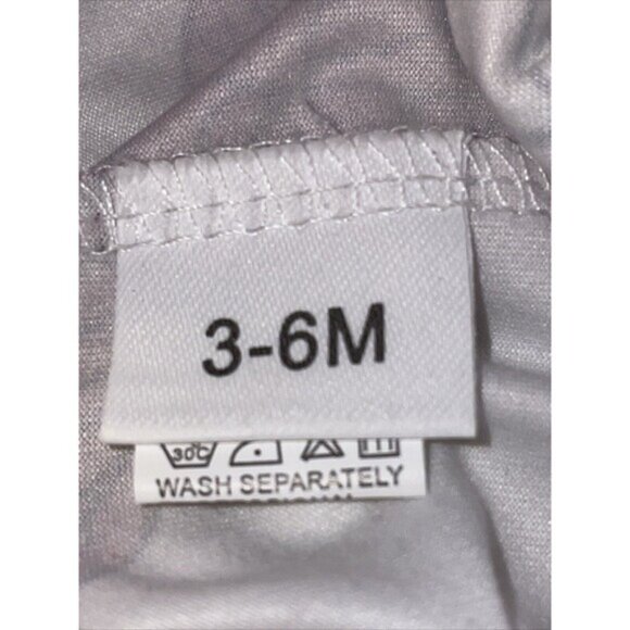 Unbranded Baby Girl White Bloomers And Headband Red Flowers Size 3-6 Months - Picture 4 of 6